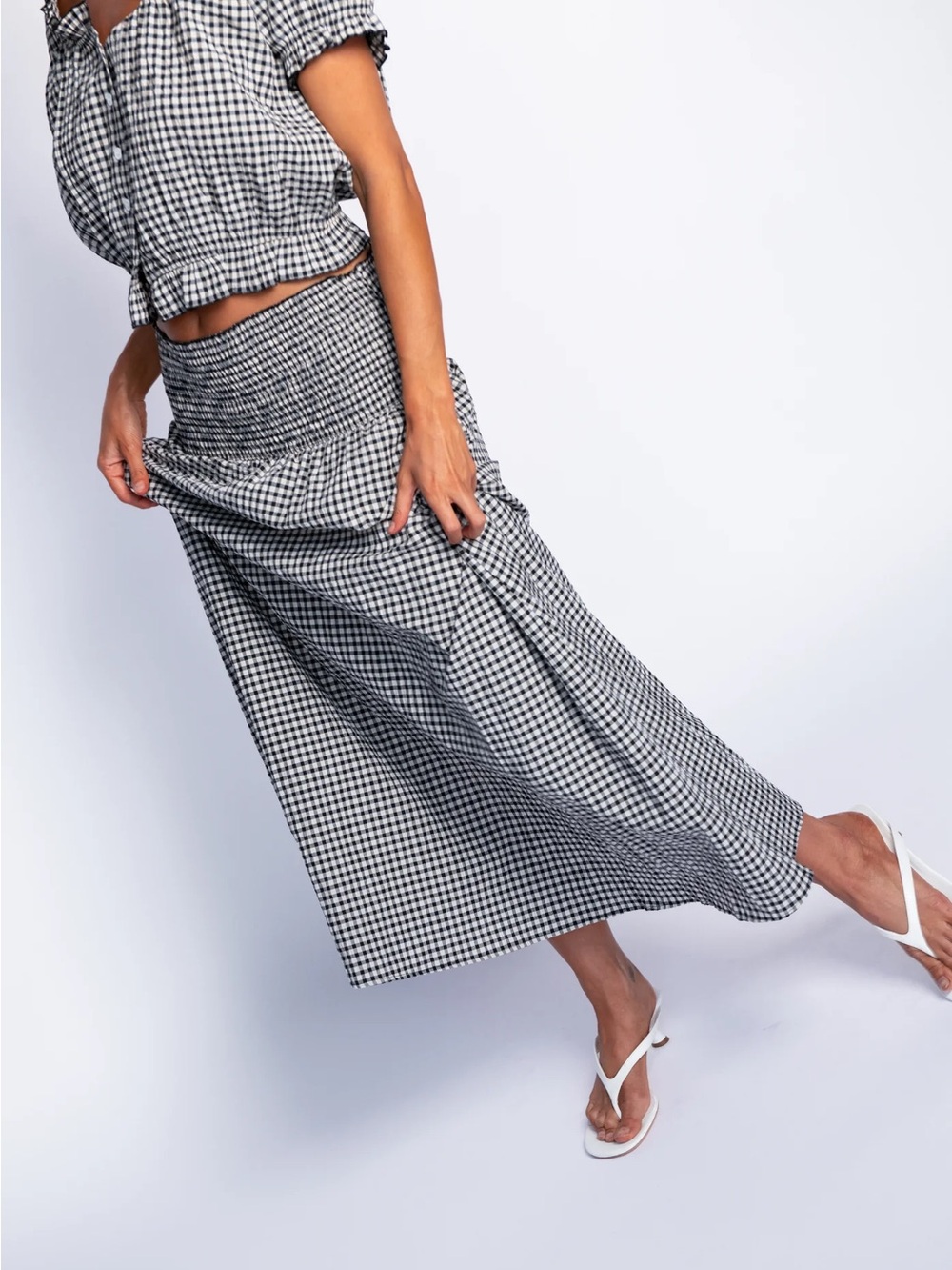 Skatie WREN SKIRT - BLACK GINGHAM brand new nvr worn sz medium!  Offer! - Picture 4 of 5